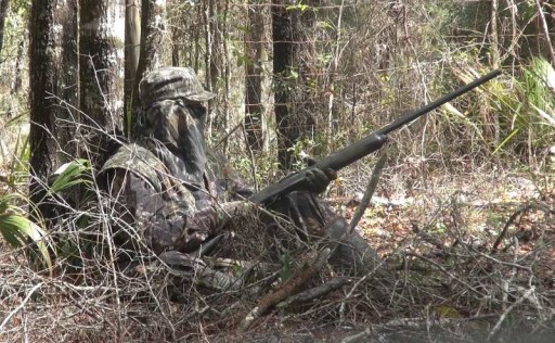 Brian set up on the Camp Gobbler